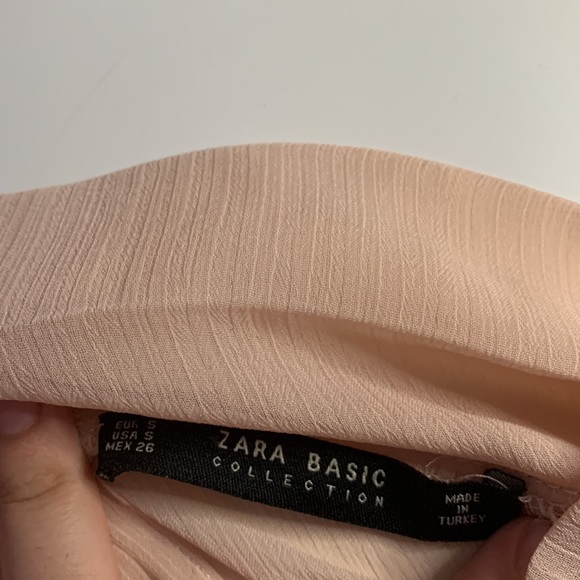 Zara Layered Pink Top - Picture 4 of 5